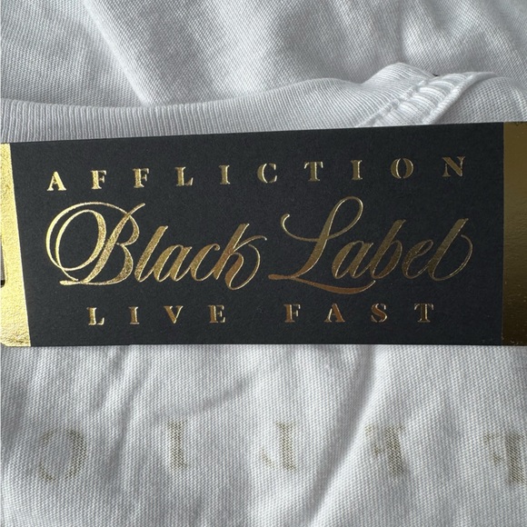 Affliction Black Label Men’s Eagle Short Sleeve T-shirt- Large - NWT - Picture 11 of 12